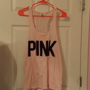 PINK muscle tee